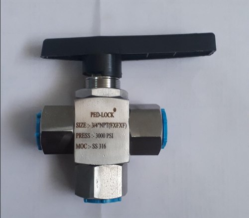 Three Way Ball Valve manufacturer,exporter Ahmedabad