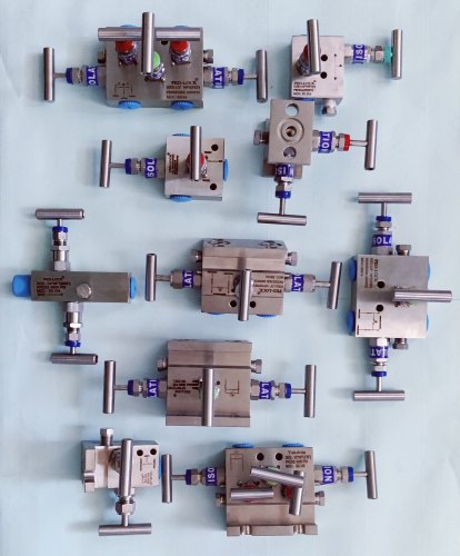 3 Way Manifold Valve Manufacturer, Exporter and Supplier in India