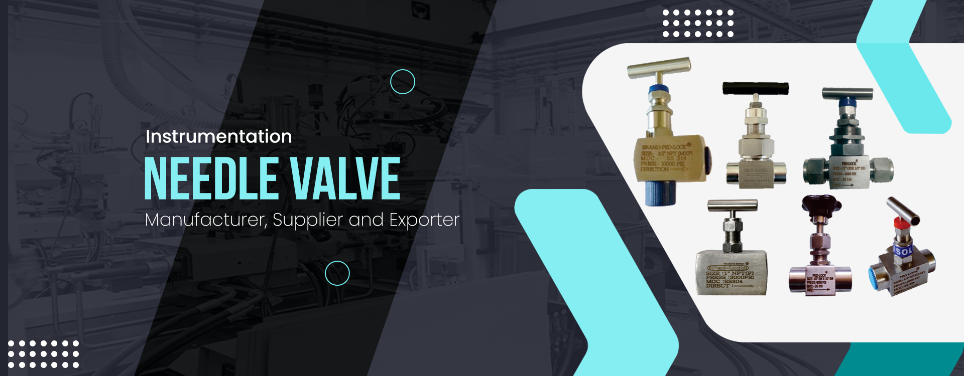 Instrumentation Valve Manufacturer, Supplier and Exporter in India